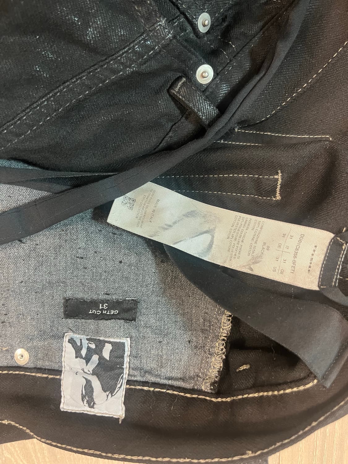 릭오웬스 펜타그램 게스 코팅진 31 상품이미지4