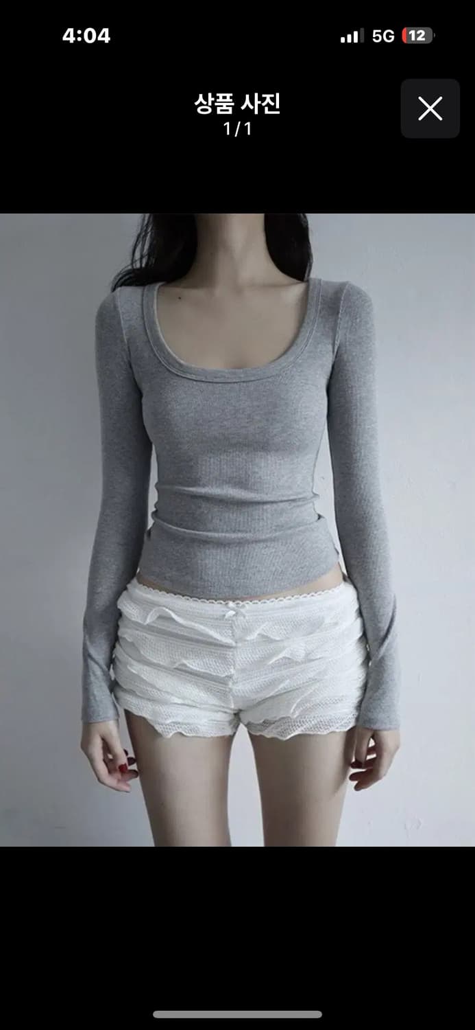 클라따 베이직 에센셜 유넥 기본 긴팔티 상품이미지1