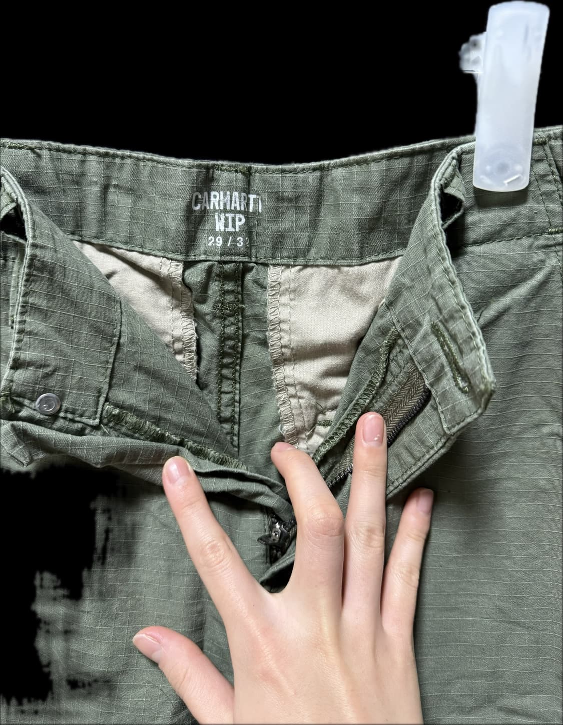 칼하트WIP 레귤러 카고팬츠 29X32 상품이미지7