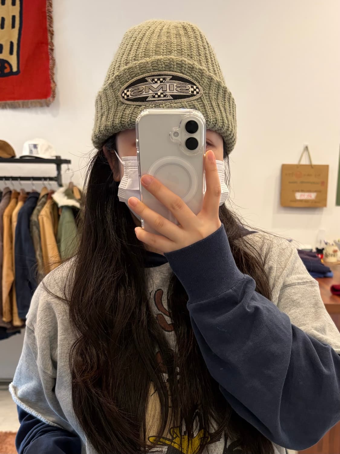 Sims 립 커프 비니 (made in USA) 상품이미지2