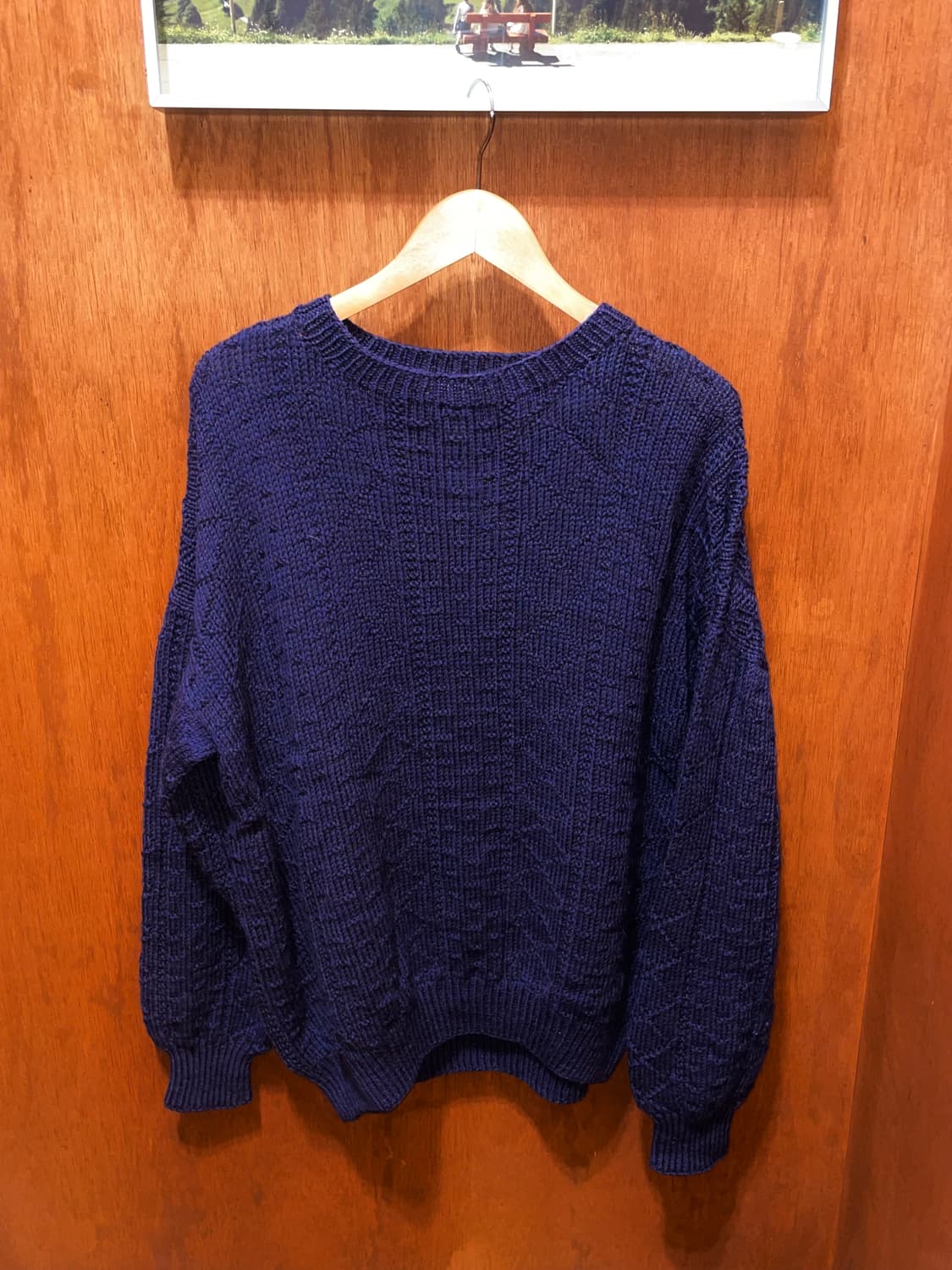 아메리칸 빈티지 핸드니트 울 니트  상품이미지6