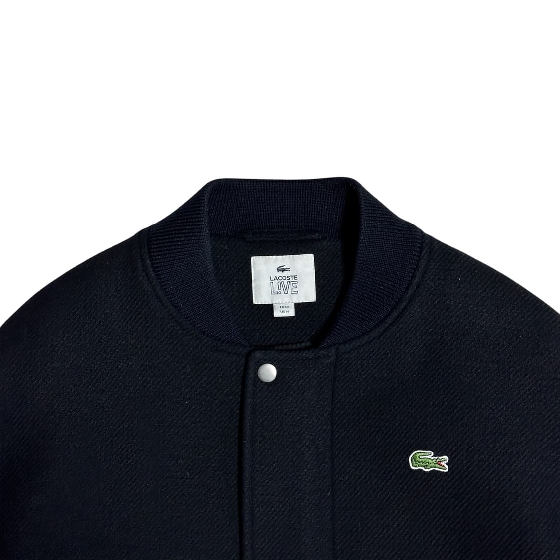 [M] 라코스테 레트로 로고 스타디움 바시티자켓 상품이미지3