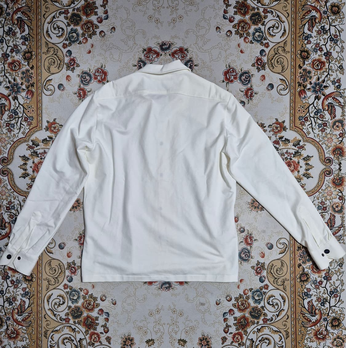 키톤(KITON) 화이트 버튼다운 셔츠 / XL / 110 상품이미지7