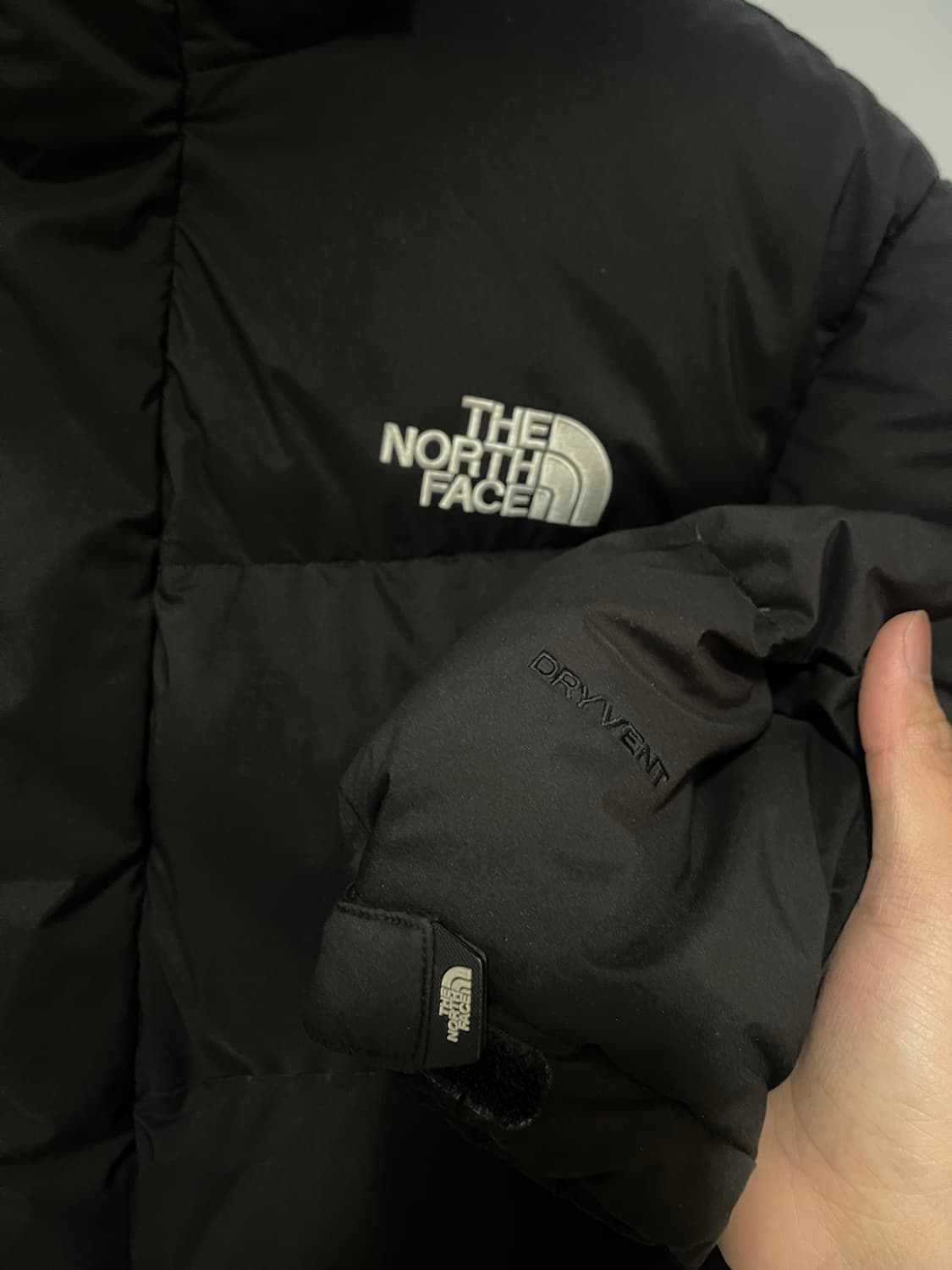 노스페이스 블랙 패딩 DRYVENT 상품이미지10