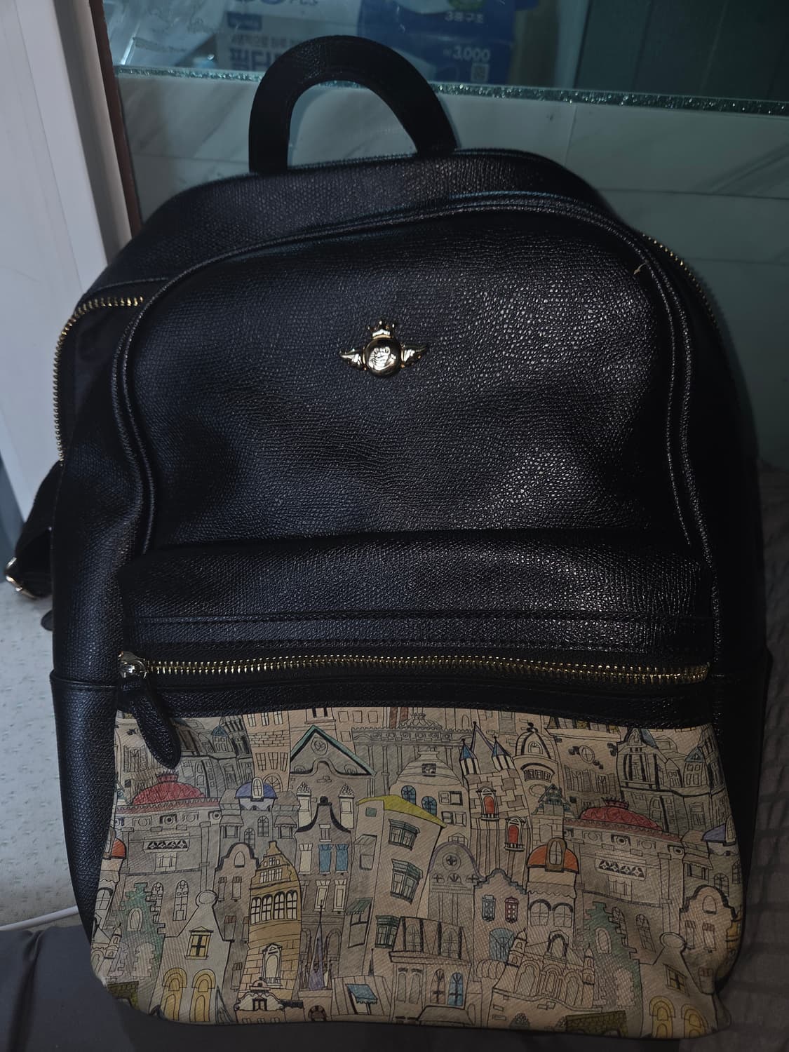 5천원 급처! 에스콰이아 닥스 소노비 안데르센 레더 빈티지 백팩 상품이미지1