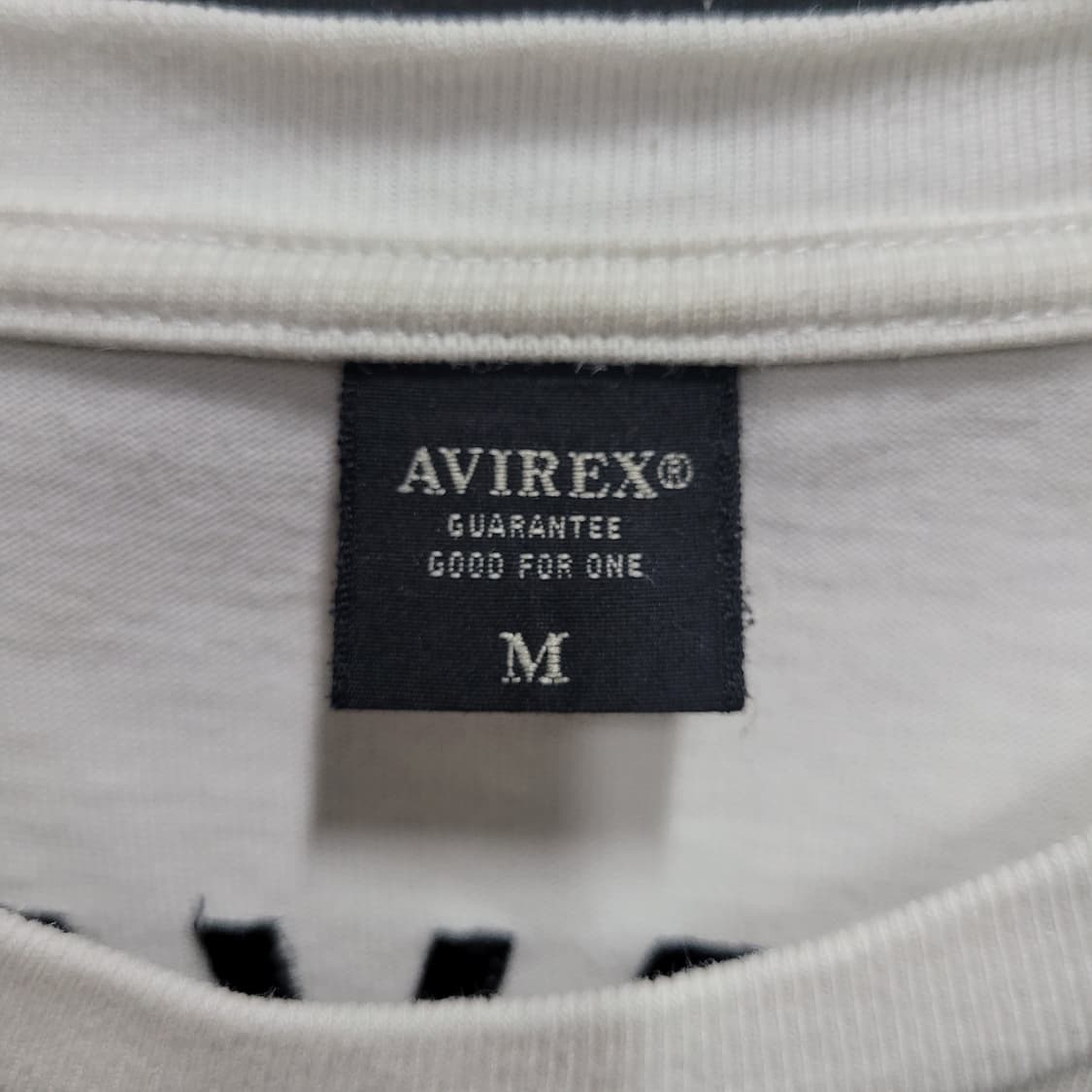 AVIREX 아비렉스 화이트카모 자수 레터링 셔츠 상품이미지5