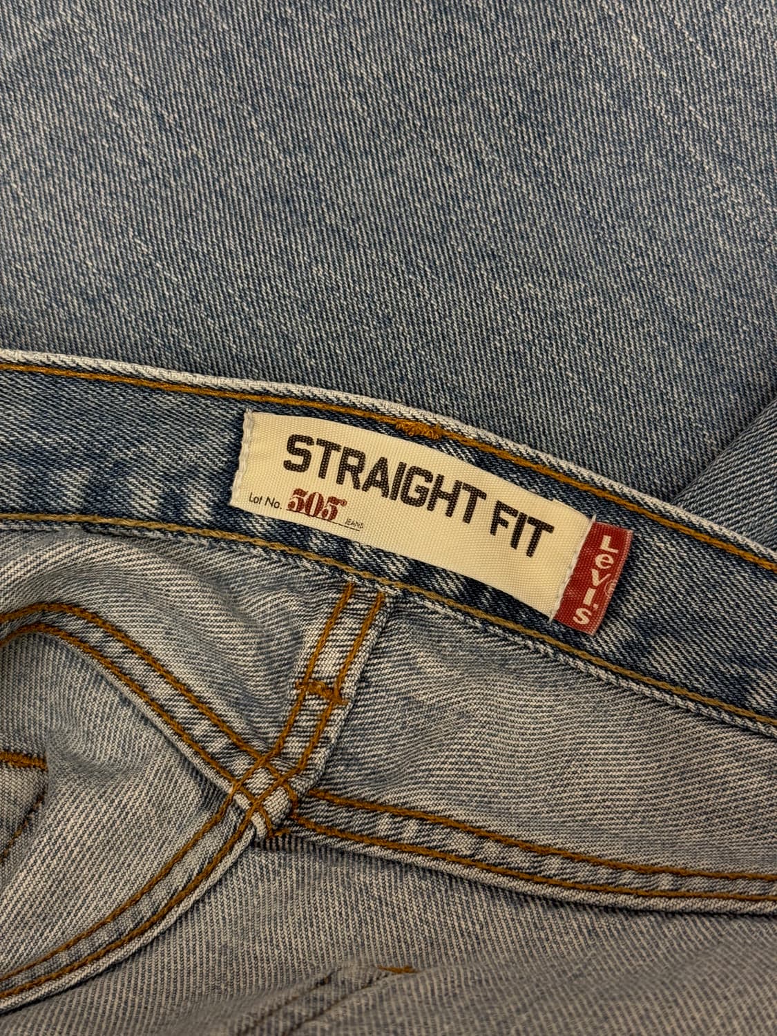 00s Levi’s 505 AKIRA Custom Straight Den 상품이미지8