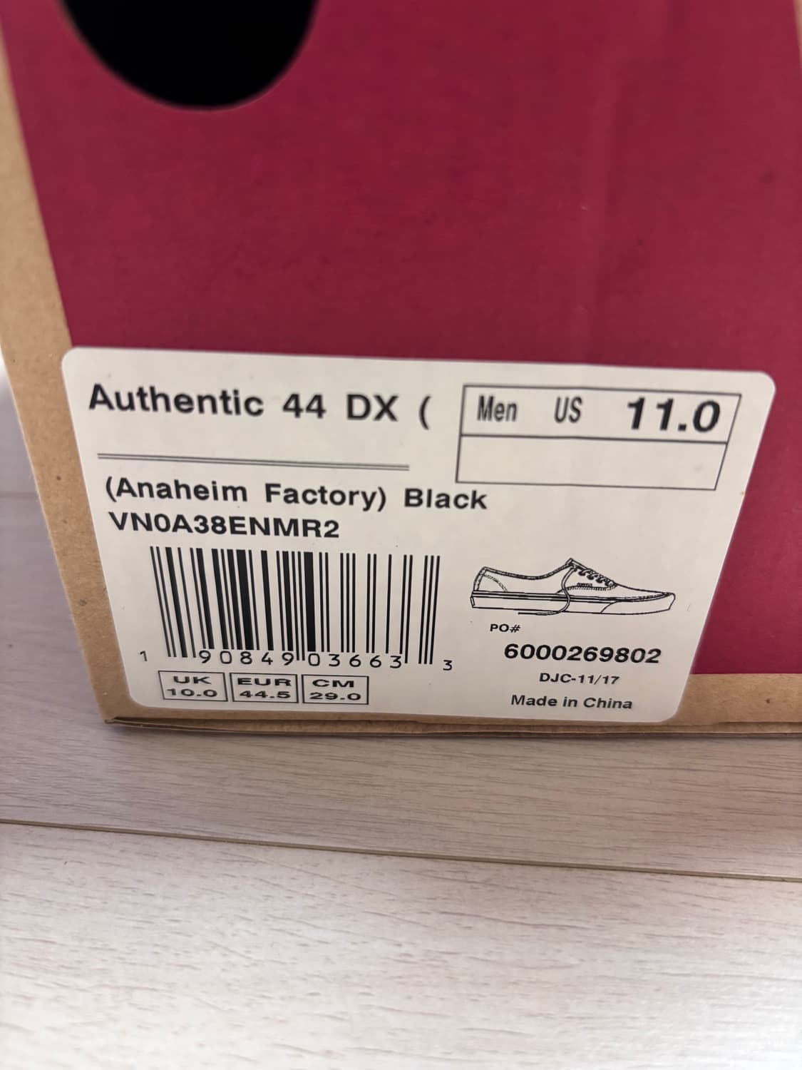 택포) 반스 어센틱 44DX  상품이미지4