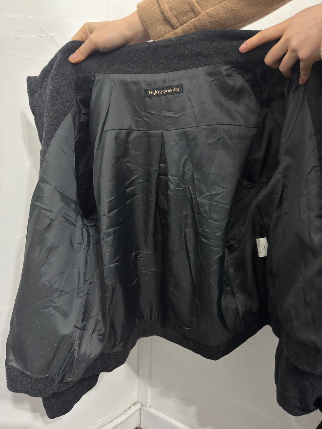 eight peanuts button wool jacket 상품이미지6