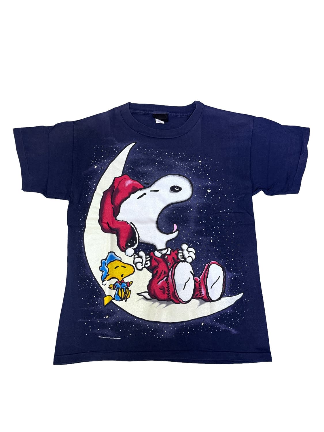 빈티지 90s 스누피 우드스탁 SNOOPY WOODSTOCK 티셔츠 M 상품이미지1