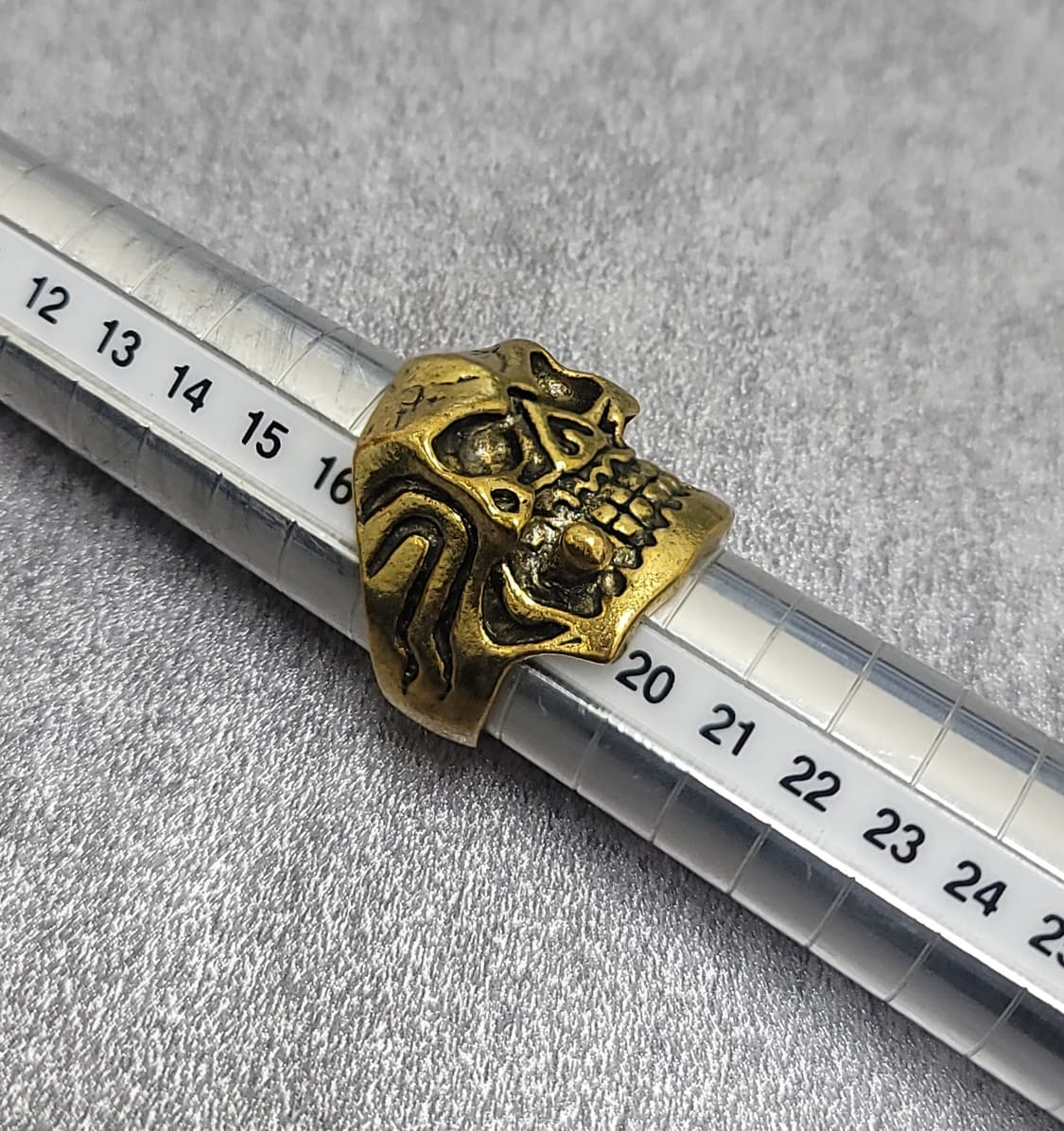 빈티지 스컬 해골반지 상품이미지8