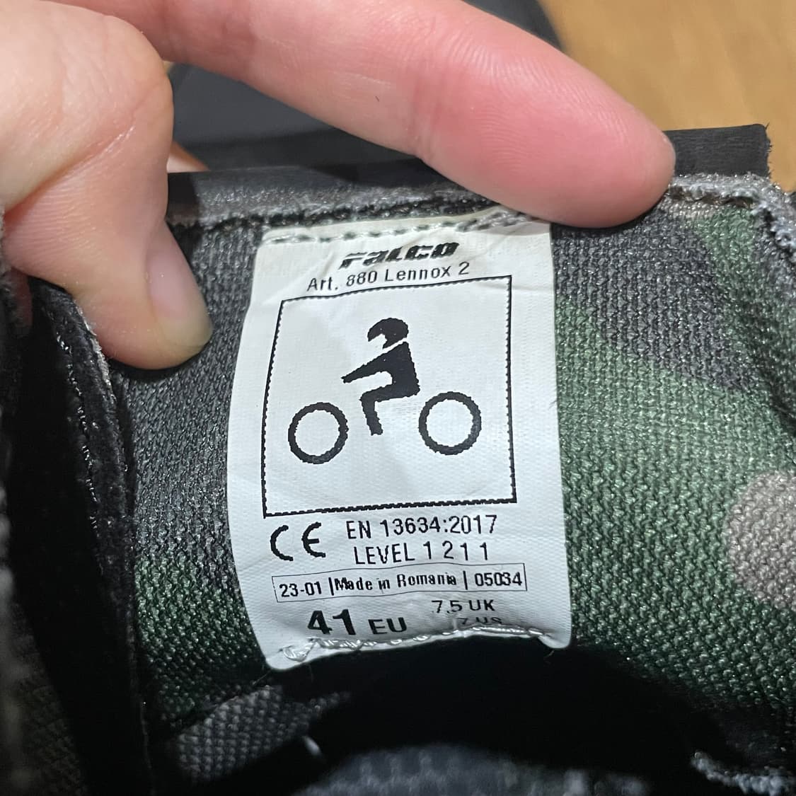 Falco 팔코 레녹스2 오토바이 스니커즈 270 상품이미지9