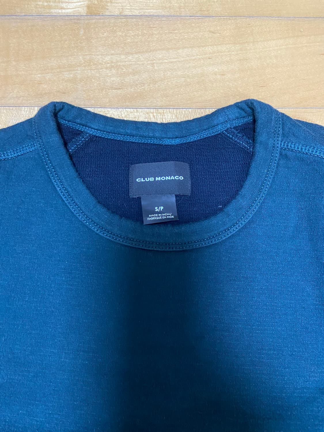 클럽모나코 투톤 반팔티 S 상품이미지3