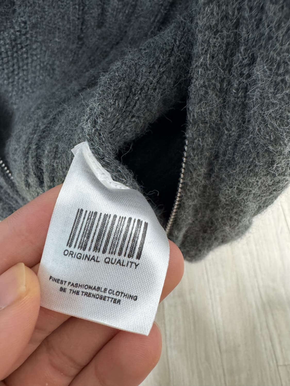 굿라이프웍스 니트집업 새상품 상품이미지3