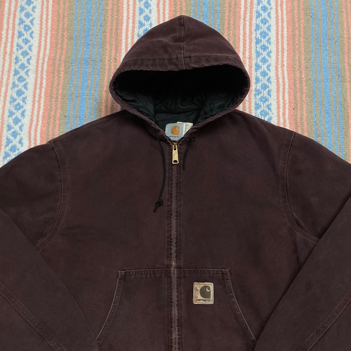 90s Made in USA 빈티지 칼하트 J06 덕액티브 자켓 상품이미지2