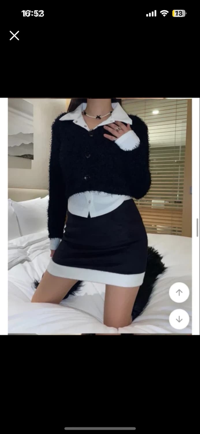 [softie] 가디건+셔츠 set  상품이미지1