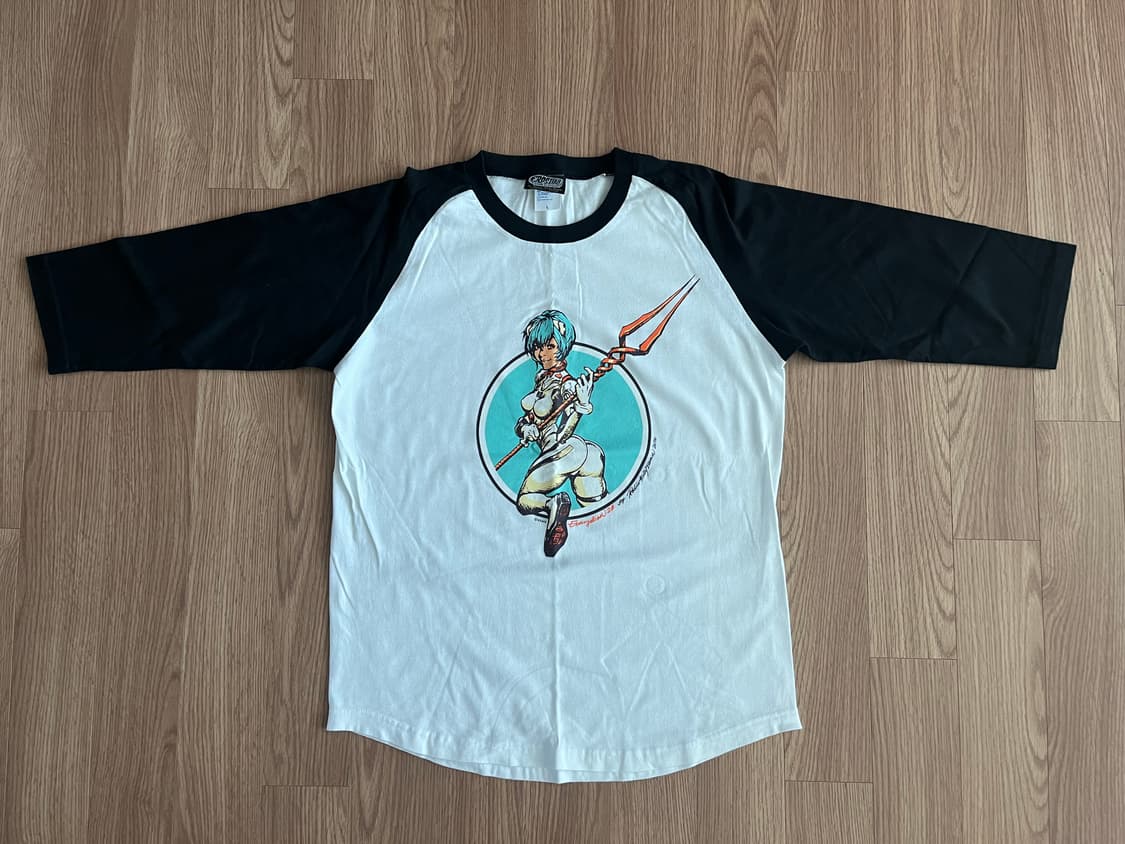 Evangelion 에반게리온 X 에로스티카 레이 7부 티셔츠L 상품이미지1