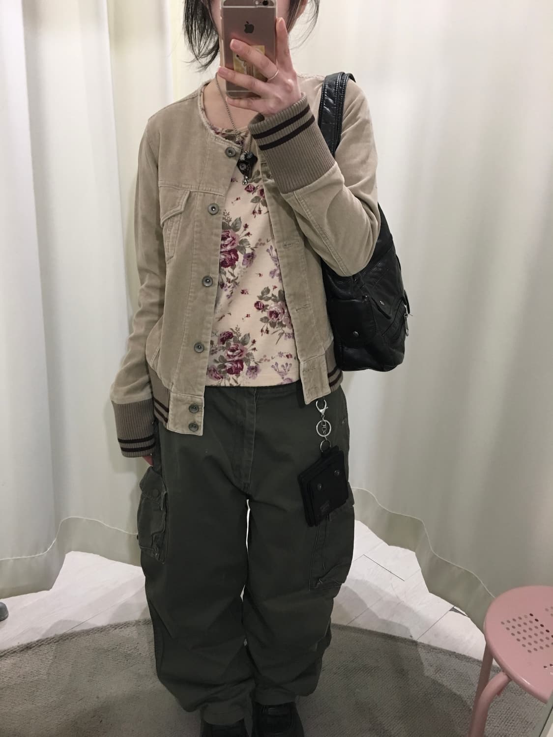 Retro Hana Layered Top Set 상품이미지3