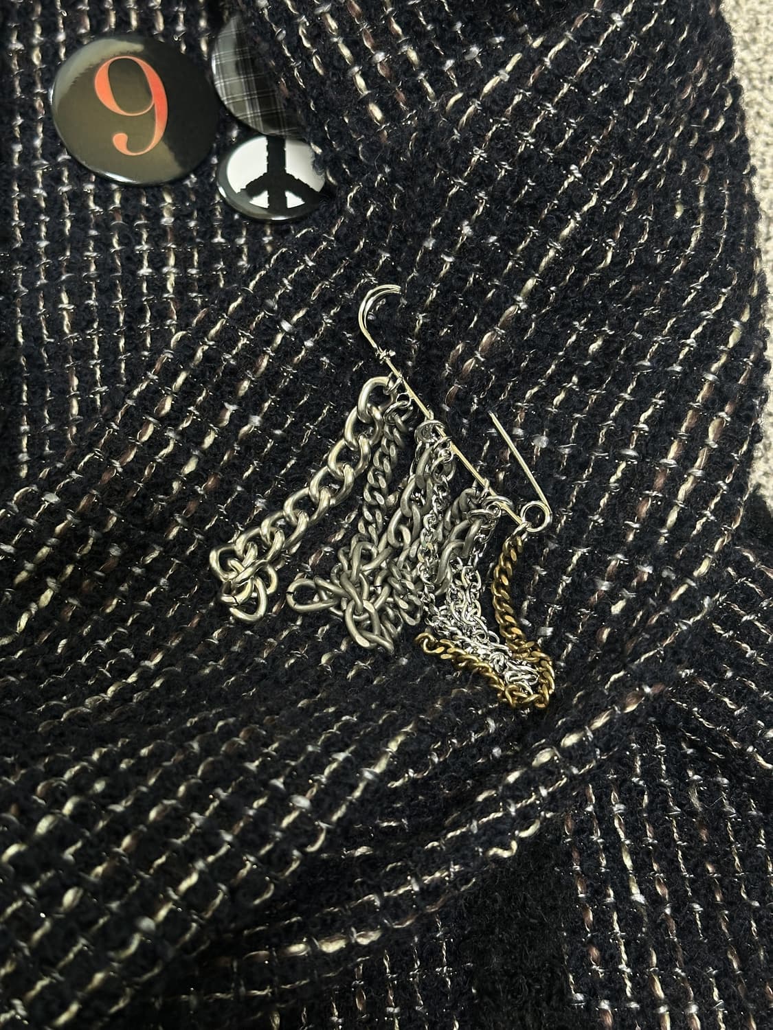 CURLY TRIMMING TWEED JACKET 상품이미지6