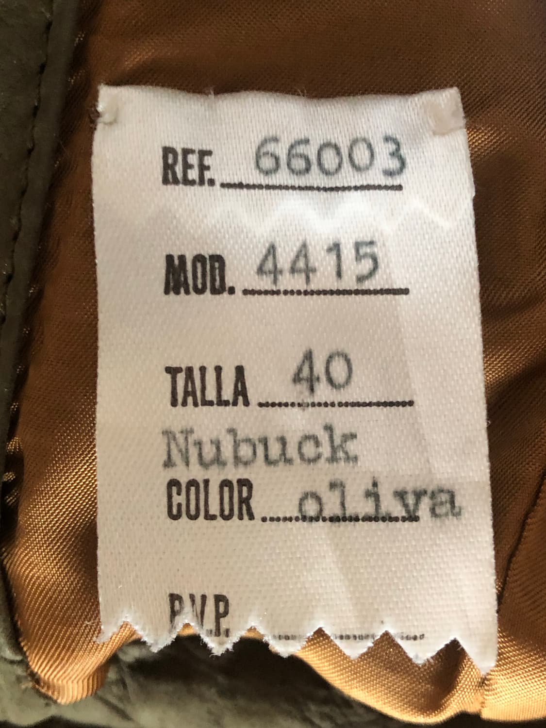 로에베 빈티지 백자수 가죽자켓 상품이미지9