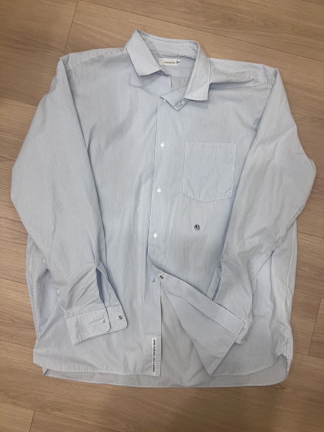 Nanamica Stripe Wind Shirt 상품이미지2