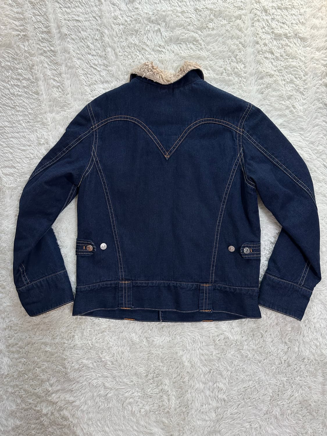 리바이스 TYPE 1 JEANS 양털 데님 자켓 105 상품이미지3