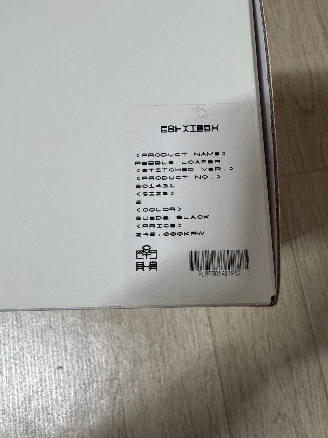 [2]폴리테루 페블 로퍼 스티치버전 스웨이드 블랙 상품이미지2