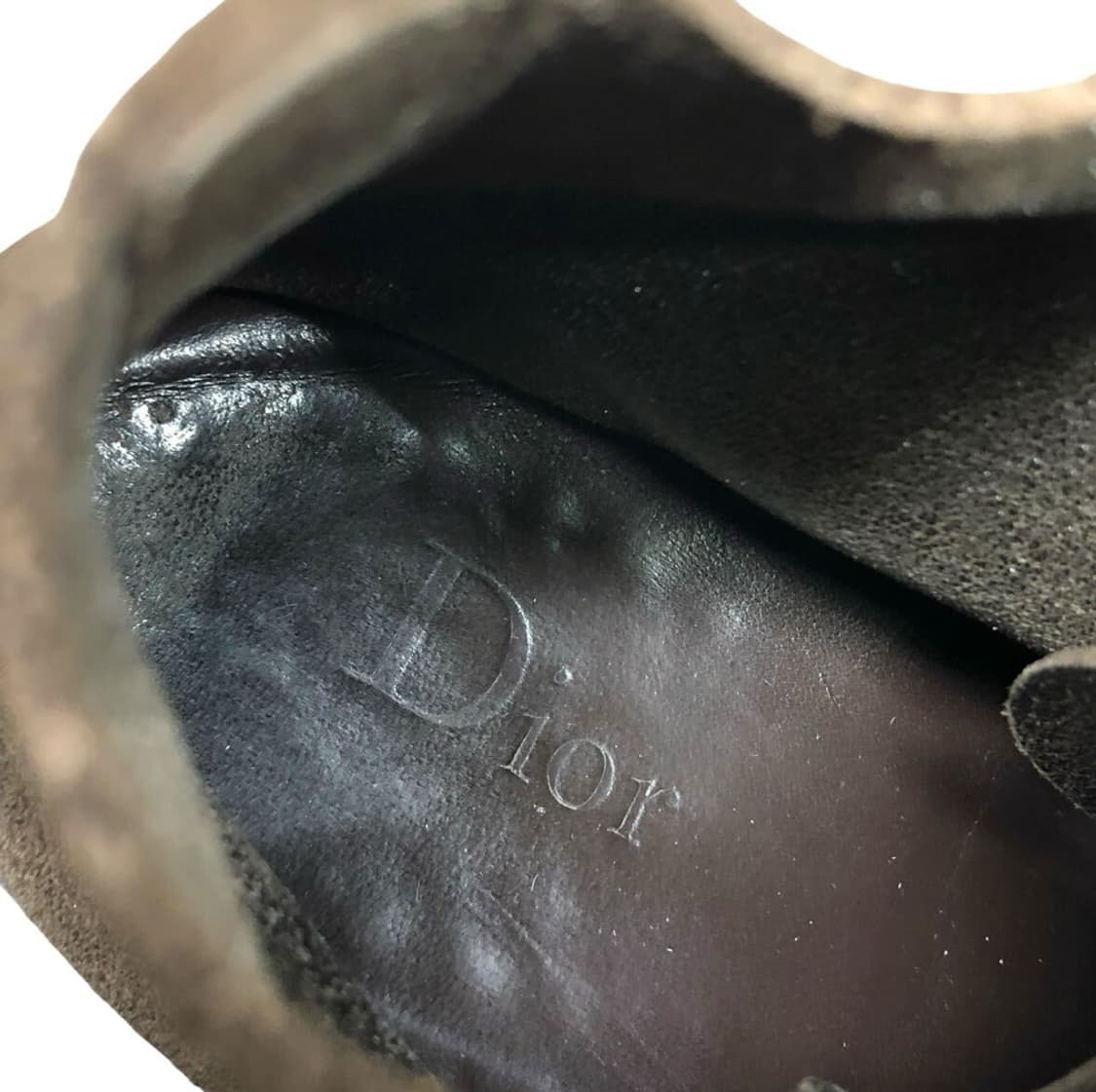 Dior homme 에디기 lace-up 하이컷 스웨이드 드레스 슈즈 상품이미지4