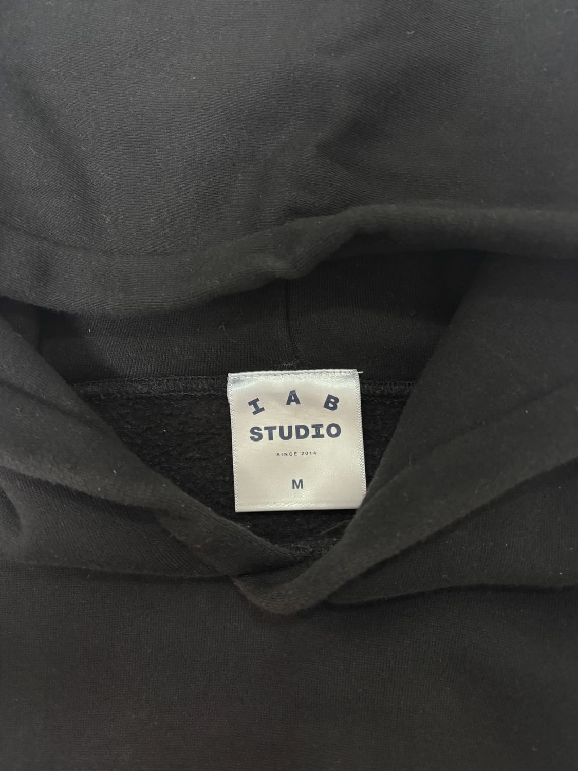 iab studio 후드티 블랙 M 상품이미지3