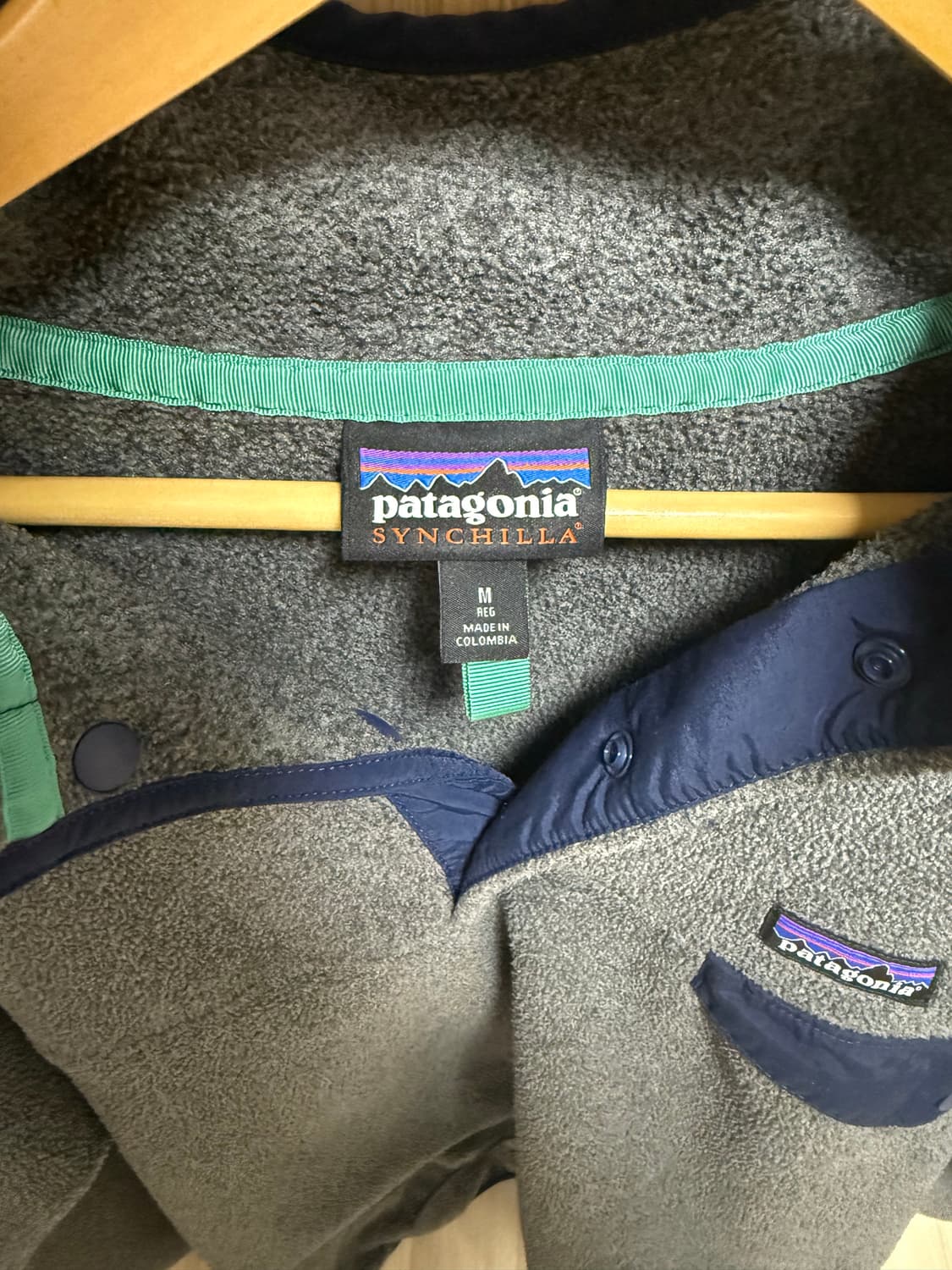 파타고니아 신칠라 헤비 풀오버 니켈 네이비 M 상품이미지4