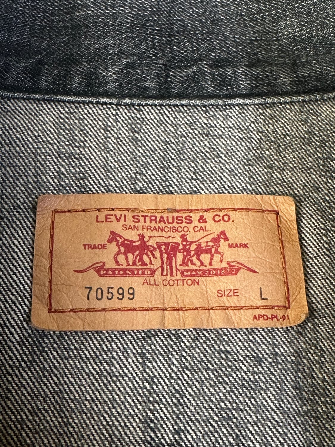 리바이스 3세대 트러커 자켓 L 상품이미지3