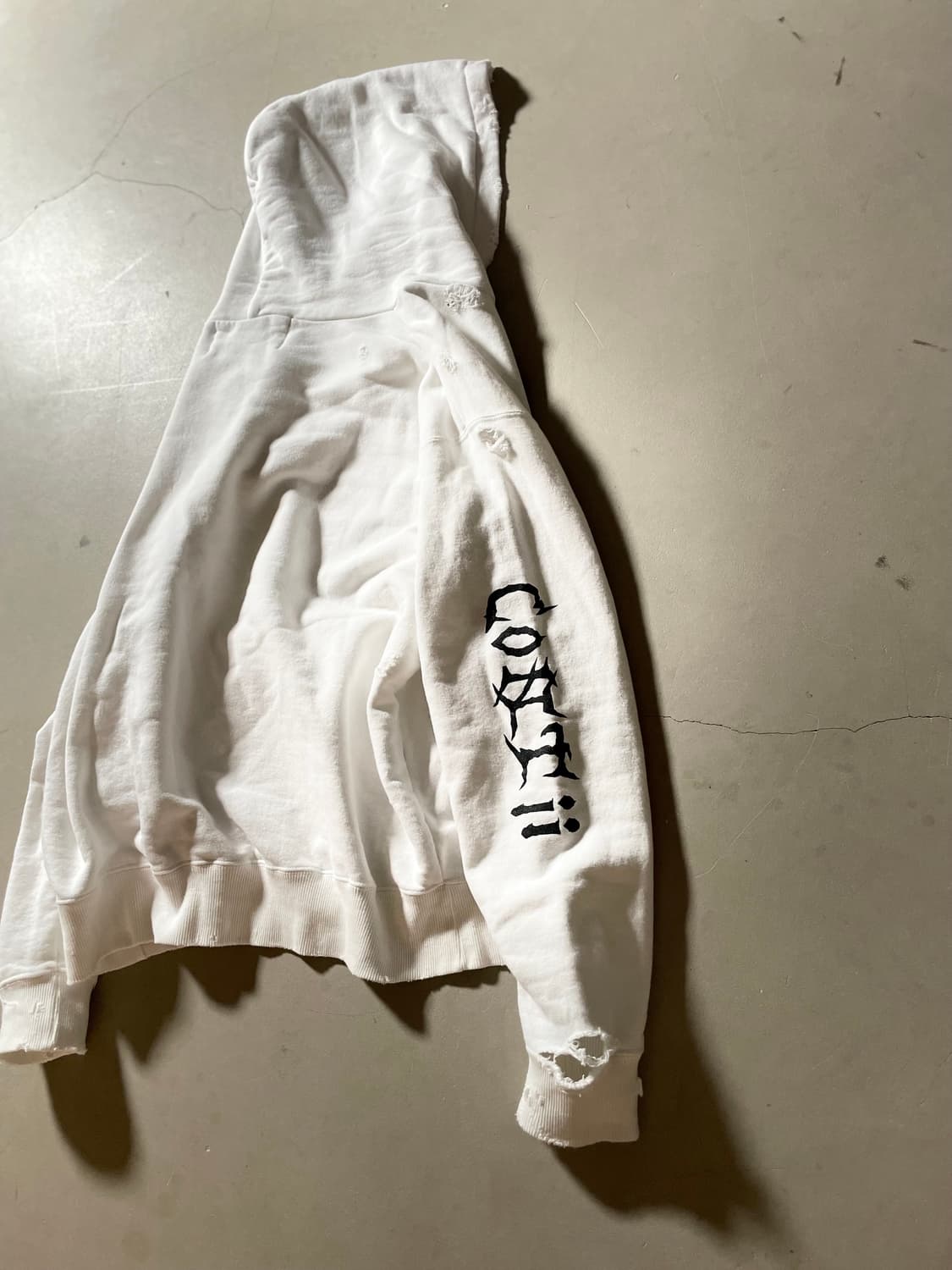 CONTii Distressed Hoodie 상품이미지7