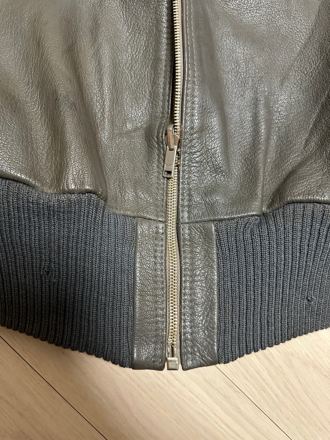 [50] 70s german leather flight jacket 상품이미지5