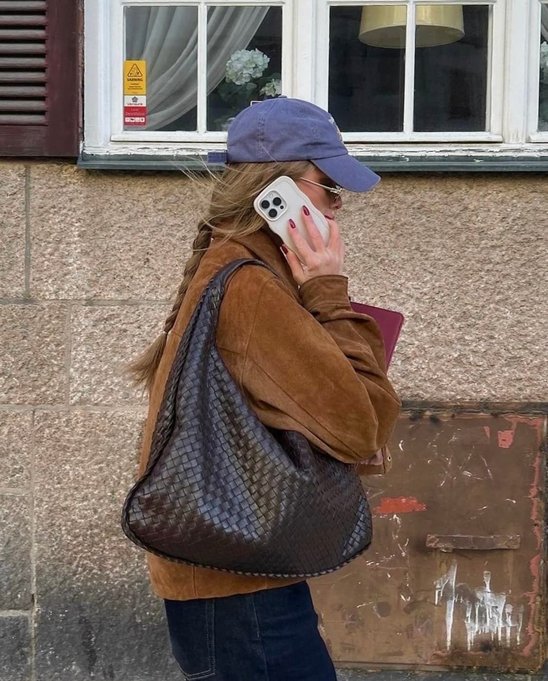 보테가베네타 인트레치아토 호보백 라지 판매합니다. 상품이미지10