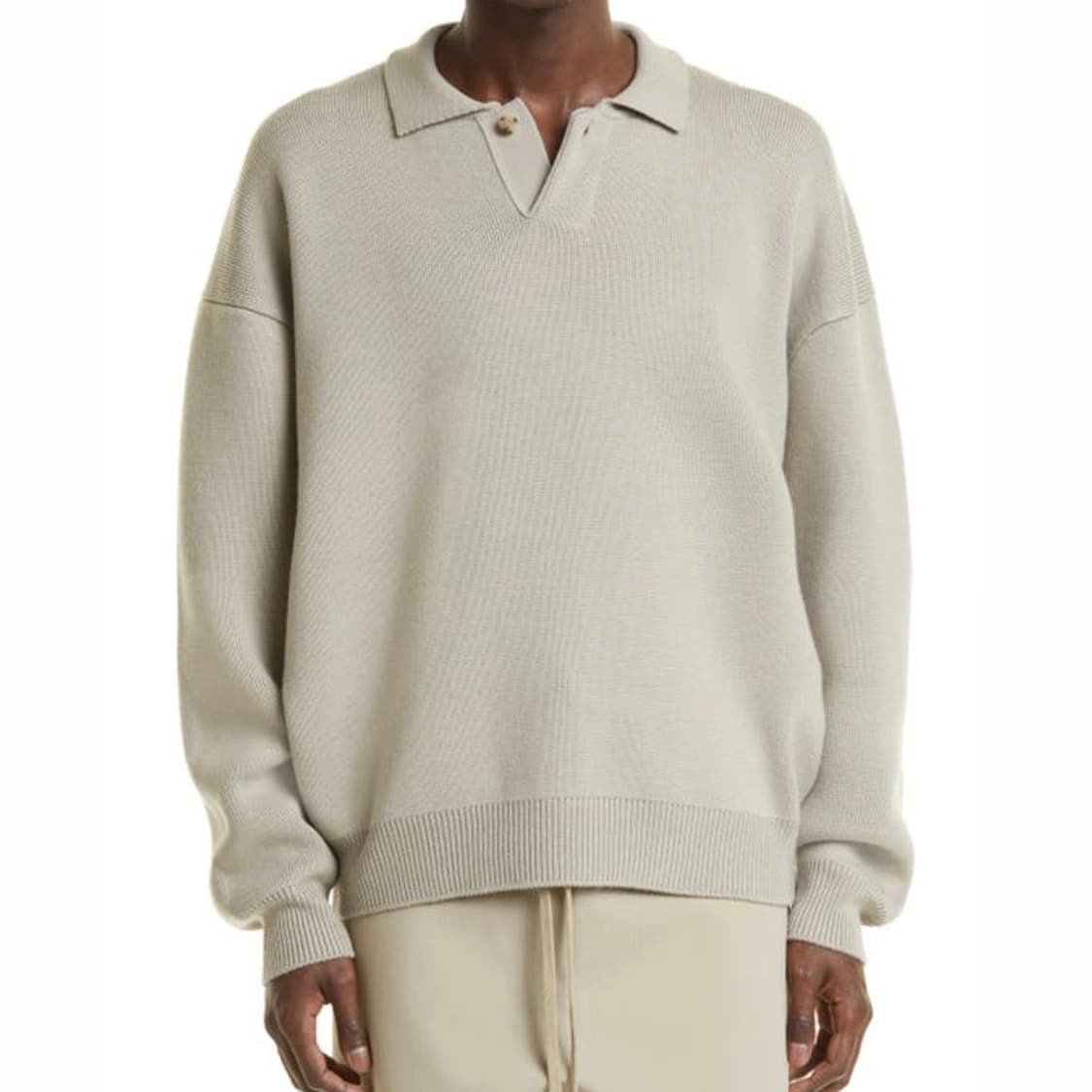 피어오브갓 이터널 버진 메리노 울 폴로셔츠 카라티 스웨터 새상품 상품이미지7