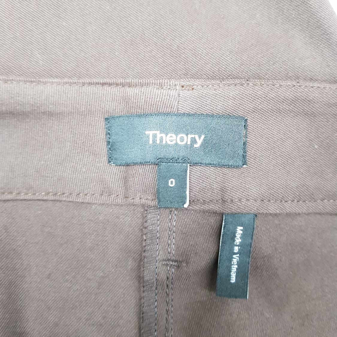 띠어리 2025 와이드 면팬츠 0사이즈 상품이미지5