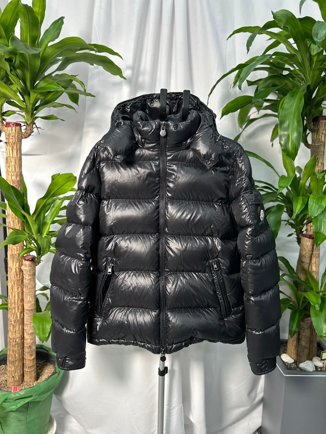 몽클레어 마야패딩 블랙 5 상품이미지1