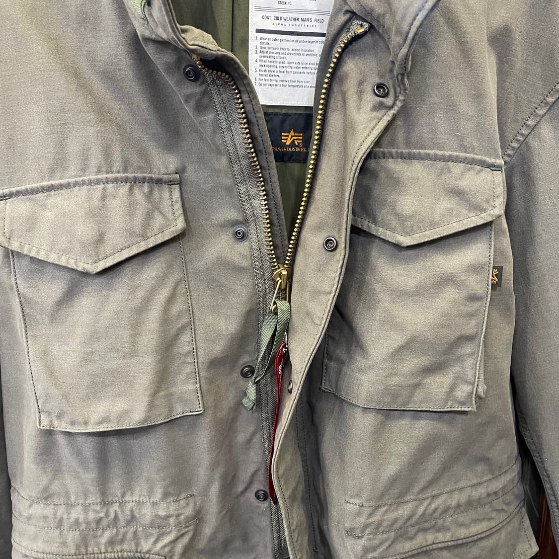 ALPHA industries M65 상품이미지2