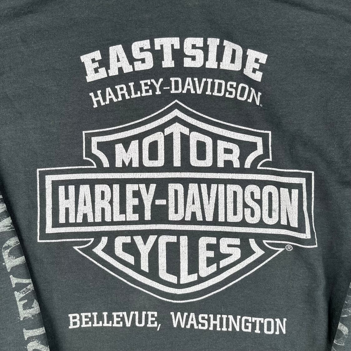 빈티지 할리데이비슨 스컬 후드 상품이미지6
