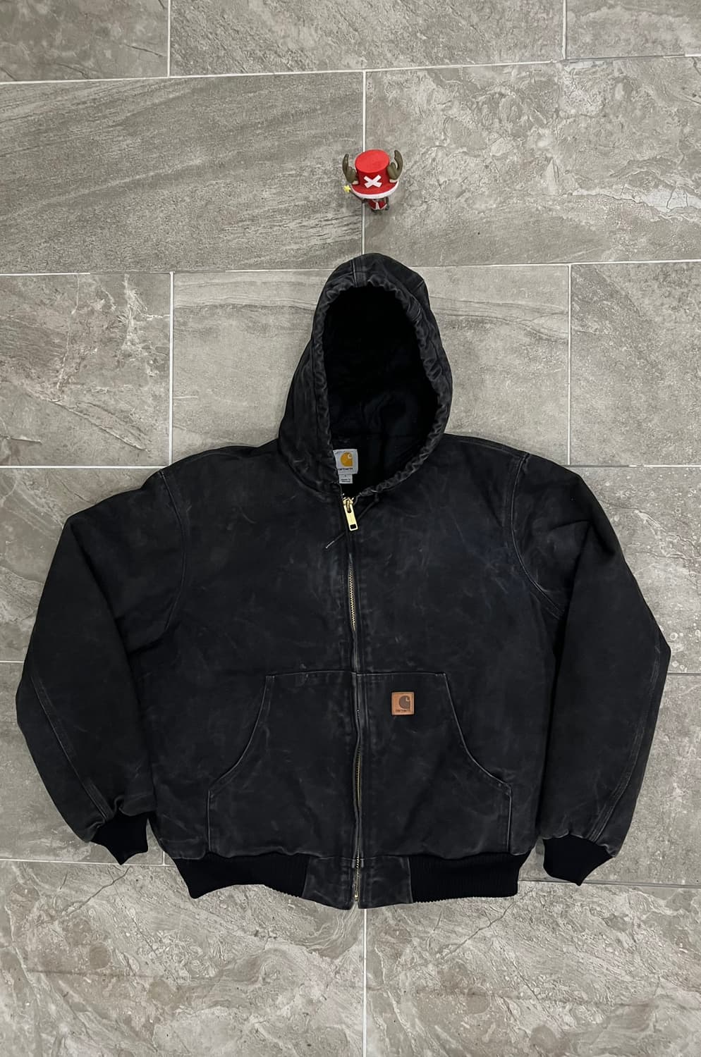 (L) 칼하트 후드 덕 액티브 자켓 J130 BLK 블랙 상품이미지1