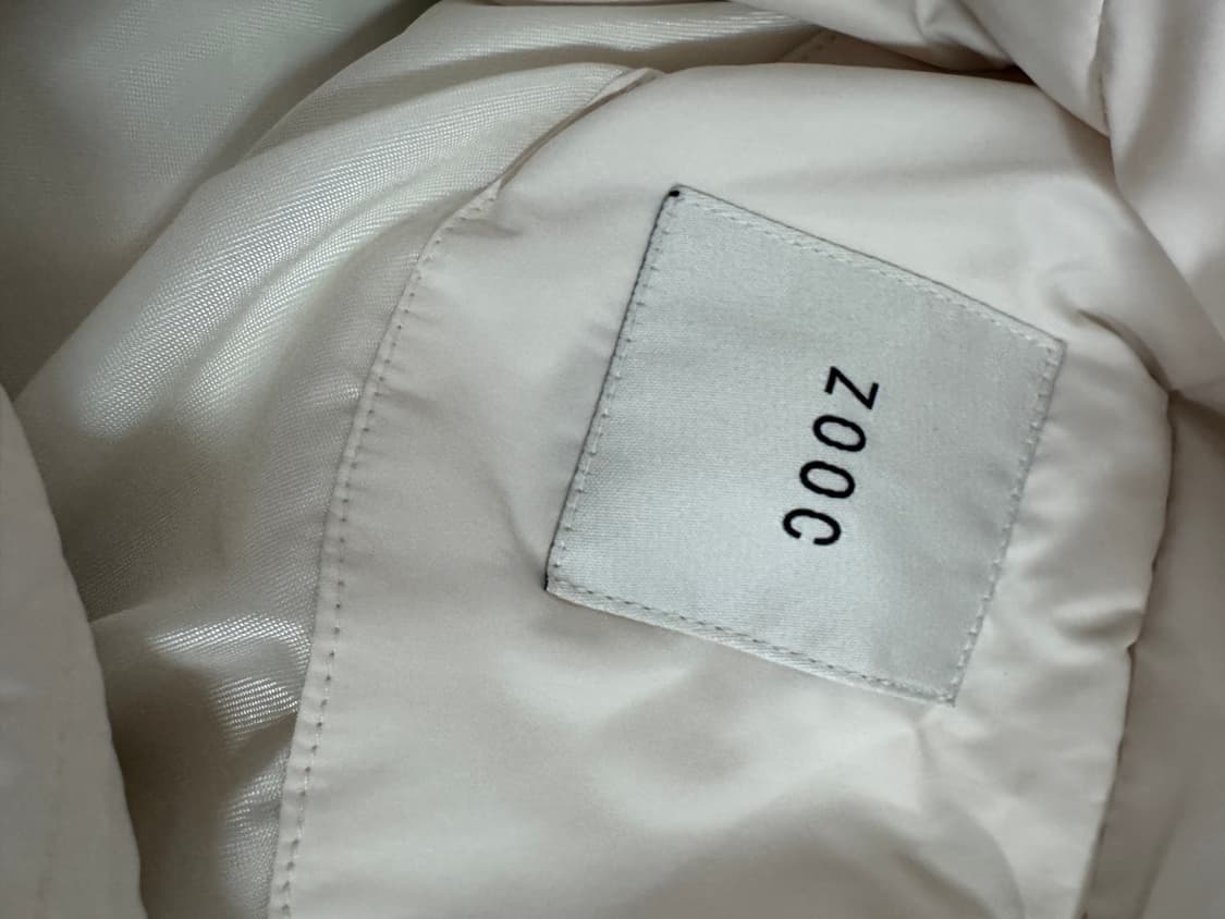 여성 주크 Zooc 24년도 폭스퍼 구스다운 벨티드 패딩 상품이미지3