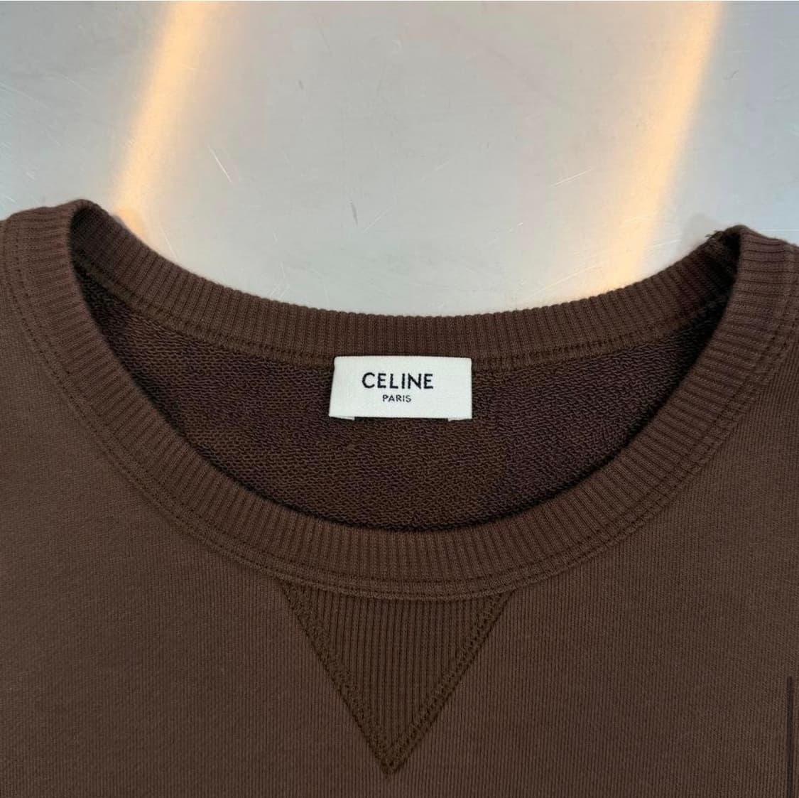 [리오브전포점] 셀린느 스티치 로고 맨투맨 상품이미지4