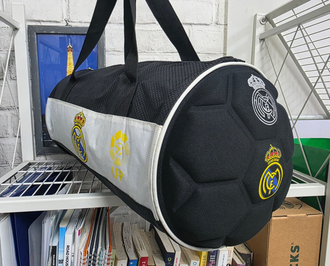 레알마드리드 망치가방 원통가방 더플백 축구가방 스포츠가방 OD86 상품이미지2