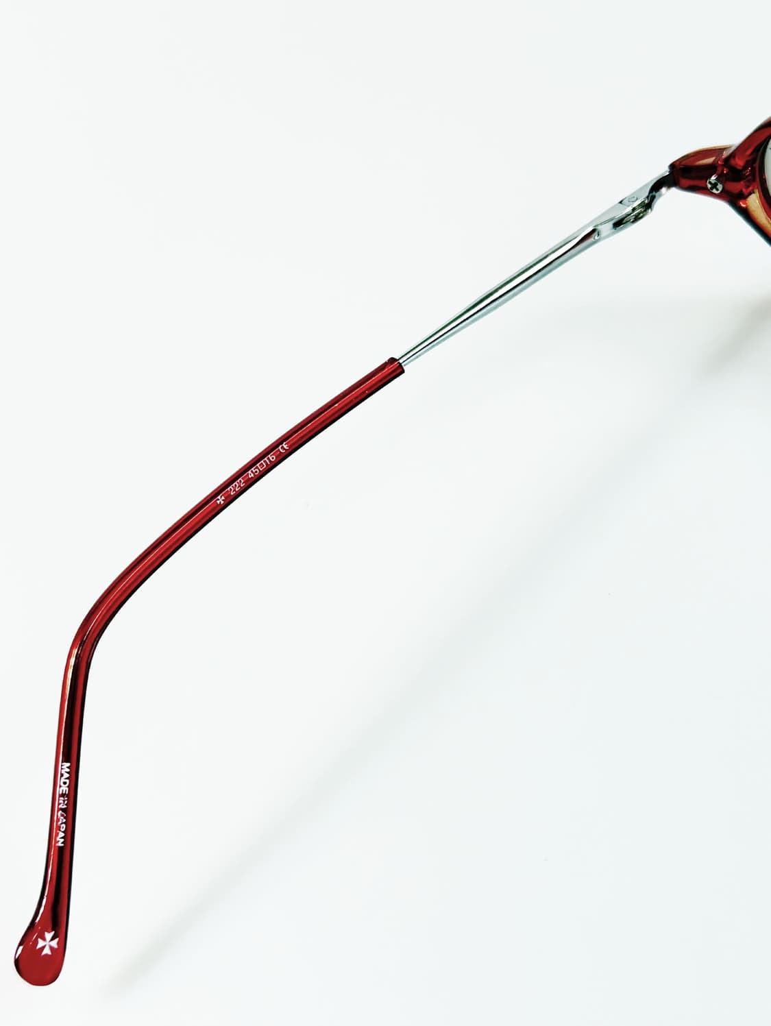 90s VACHERON CONSTANTIN 레드 오벌 뿔테 빈티지 안경 상품이미지7