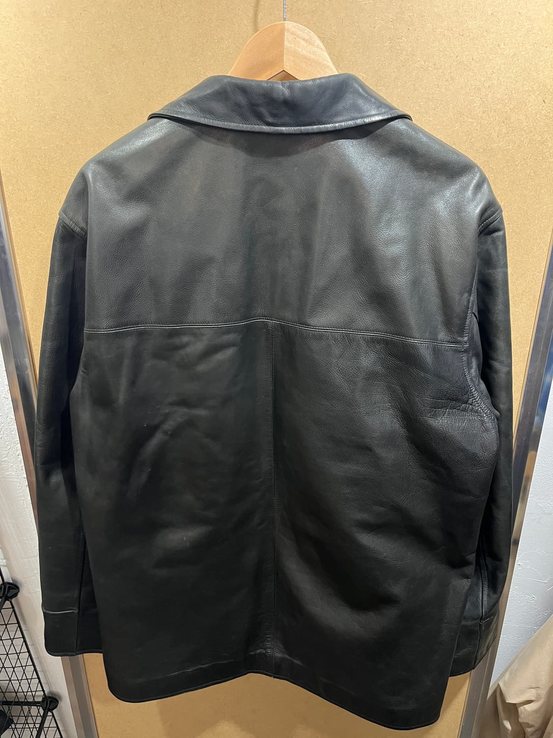 90s 폴로 레더 카코트 상품이미지5