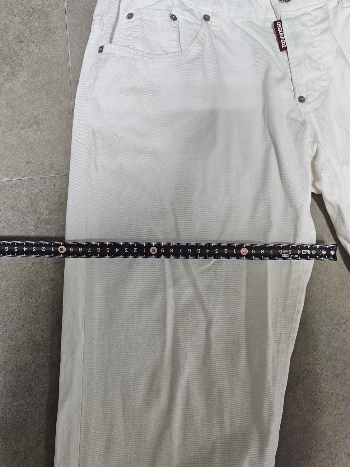 디스퀘어드2 화이트 진 48사이즈 상품이미지8