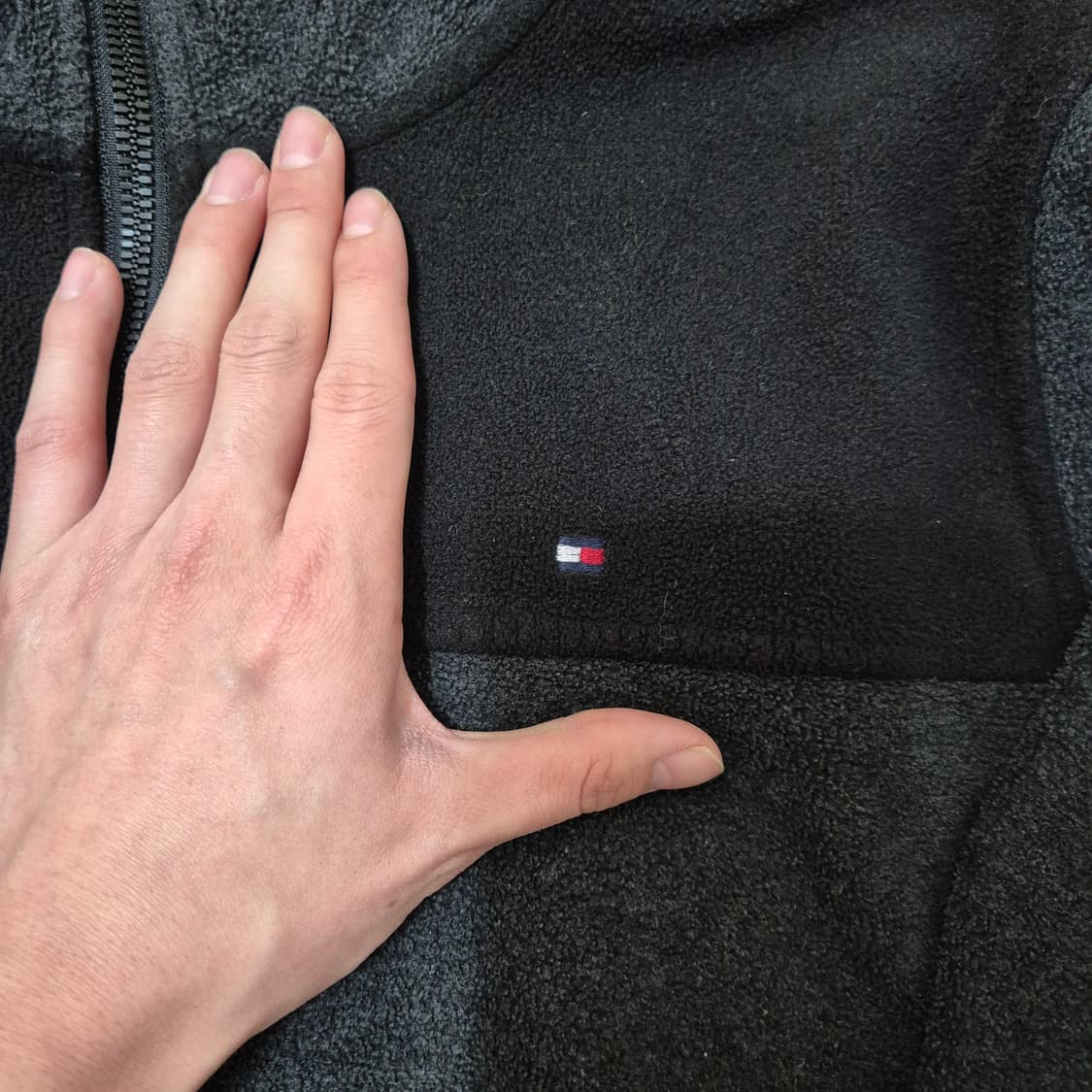 타미힐피거 남성 후드 플리스 후리스 자켓 상품이미지6