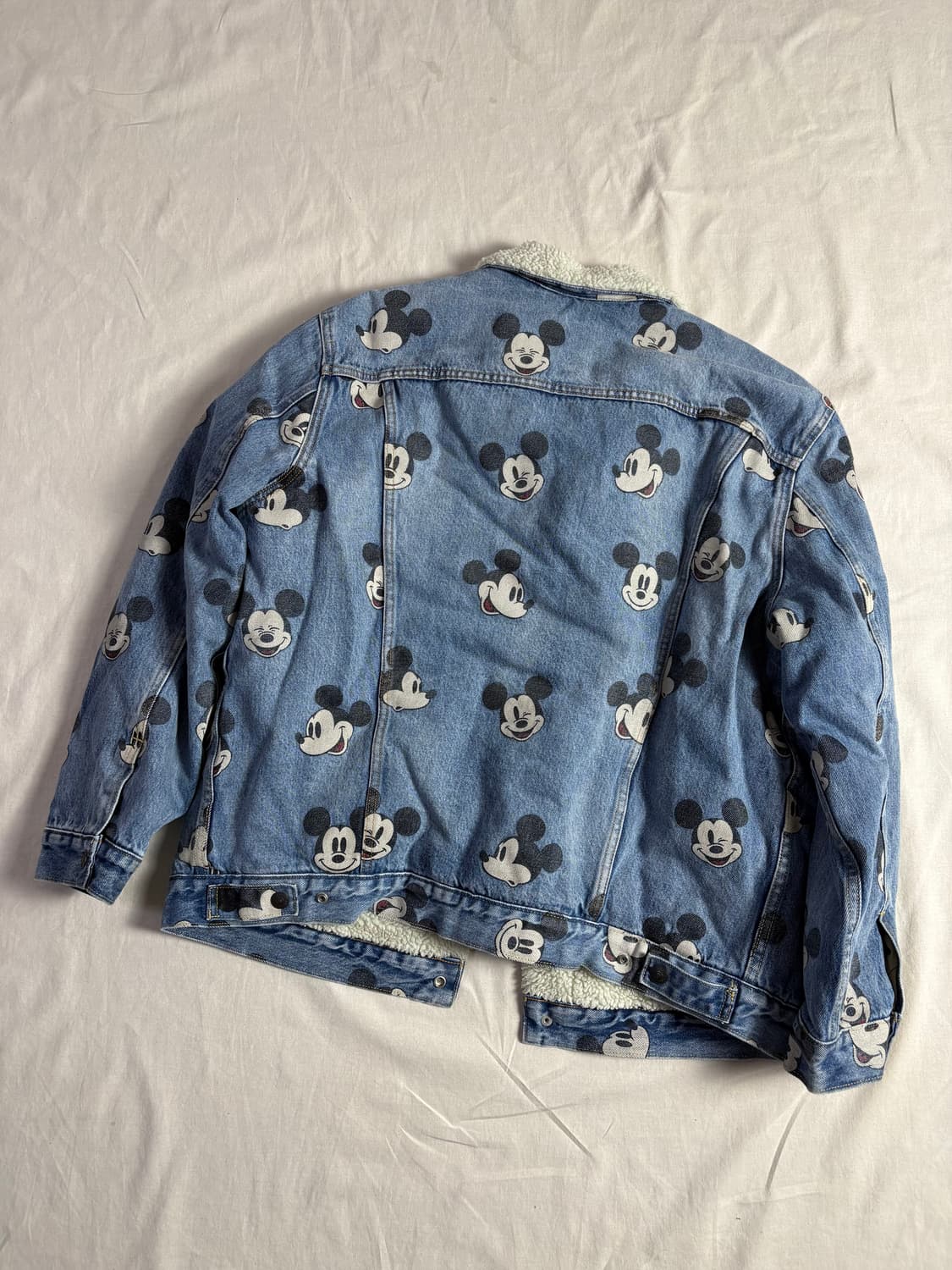 Levis x Disney 리바이스 미키마우스 쉐르파 트러커 자켓 XXL 상품이미지2