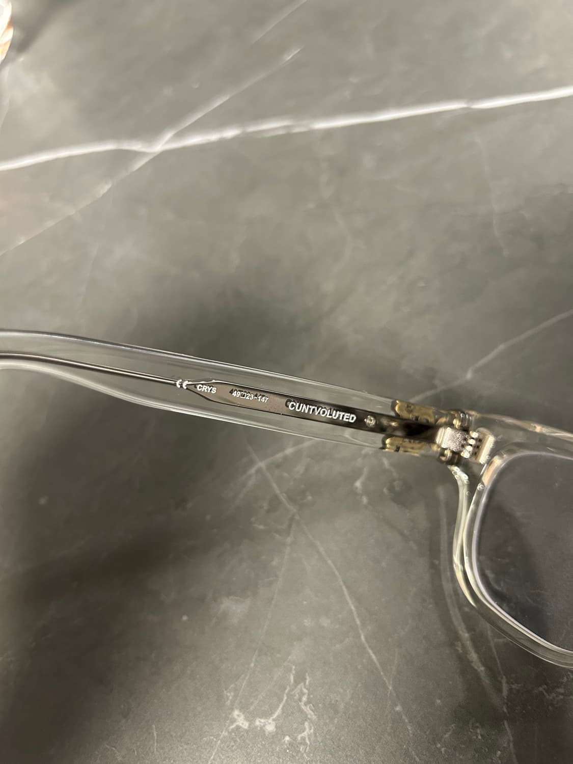 크롬하츠 컨볼루티드 클리어 실버 대거장식 상품이미지5