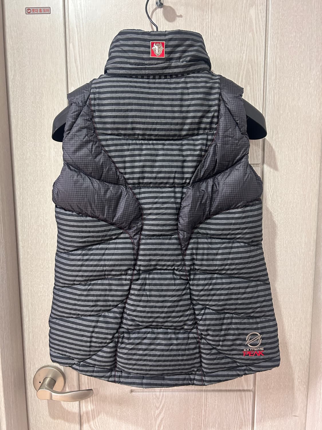 블랙야크 구스다운 단가라 패딩 조끼 여성90 상품이미지2